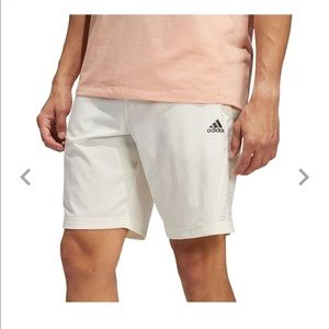 Adidas Men's Axis Woven 2.5 White Large Shorts